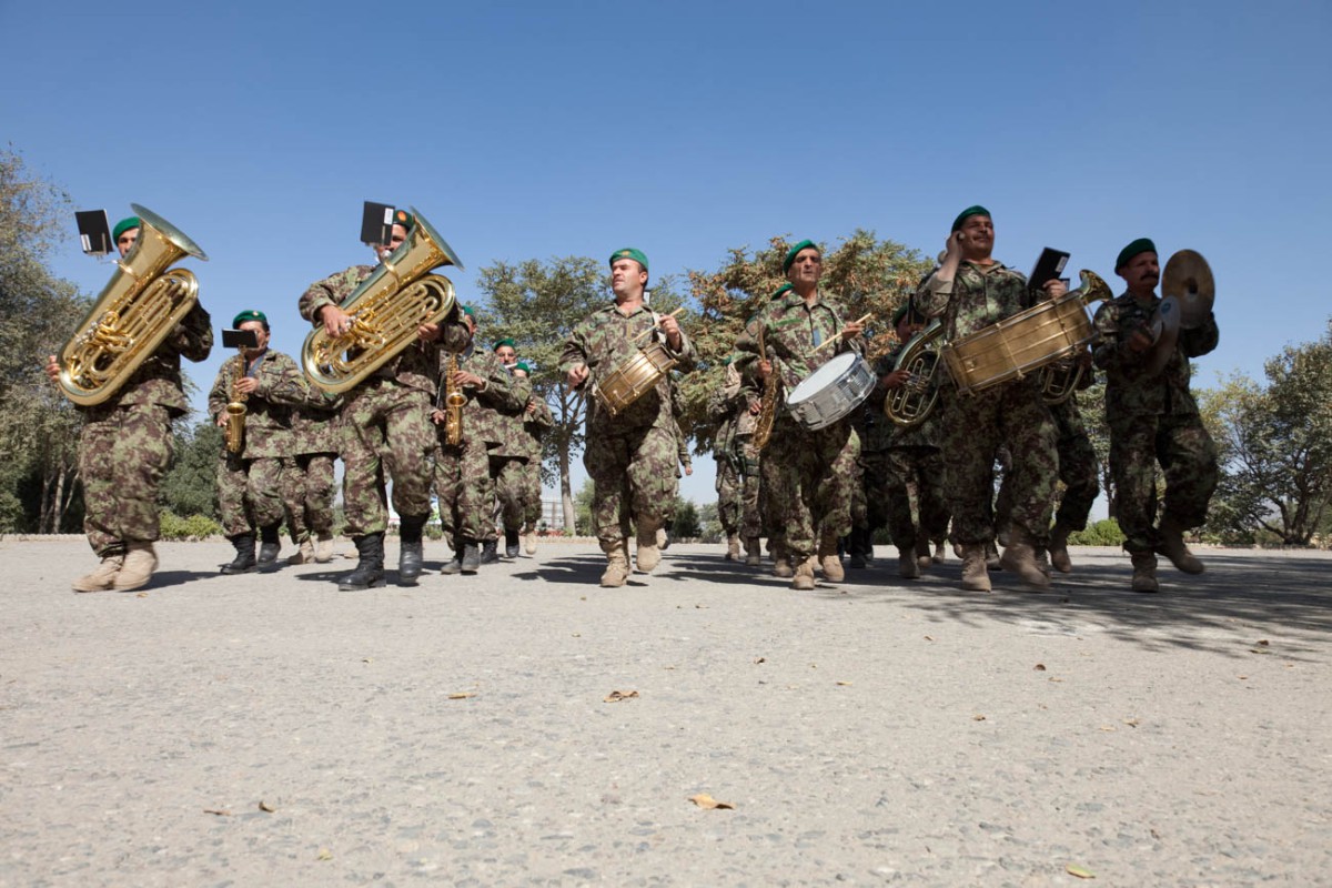 KABUL - Deutsche Militaermusiker - Die Zeit